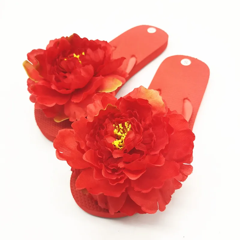 1 HAHAFLOWER/милые женские шлепанцы; Новинка; пляжная обувь на платформе; женские Летние вьетнамки; большие размеры 35-45 - Цвет: 1