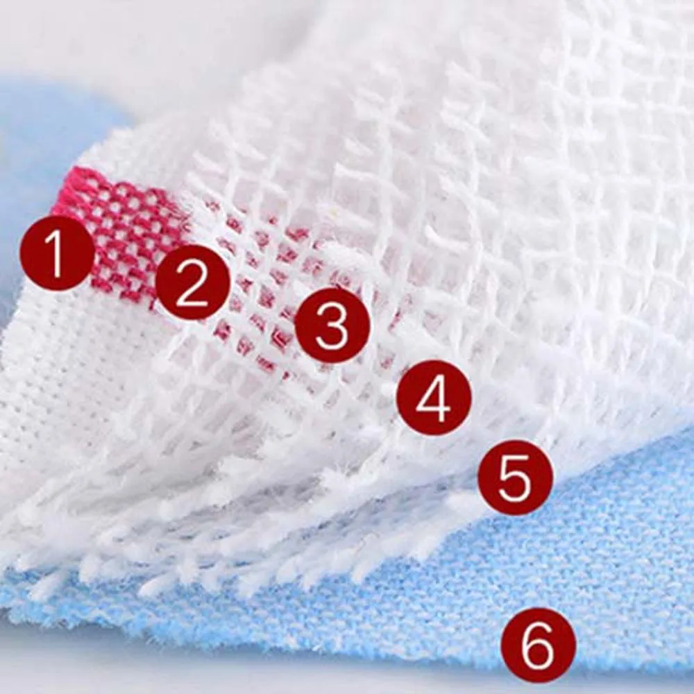 Детская мультяшная маска хлопковая противосмоляная марлевая смешанные цвета