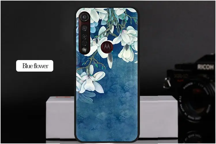 Чехол для Motorola Moto G8 Plus, мягкий матовый чехол с милыми животными и цветочным мрамором для Moto G8 play one macro, силиконовый чехол для телефона s