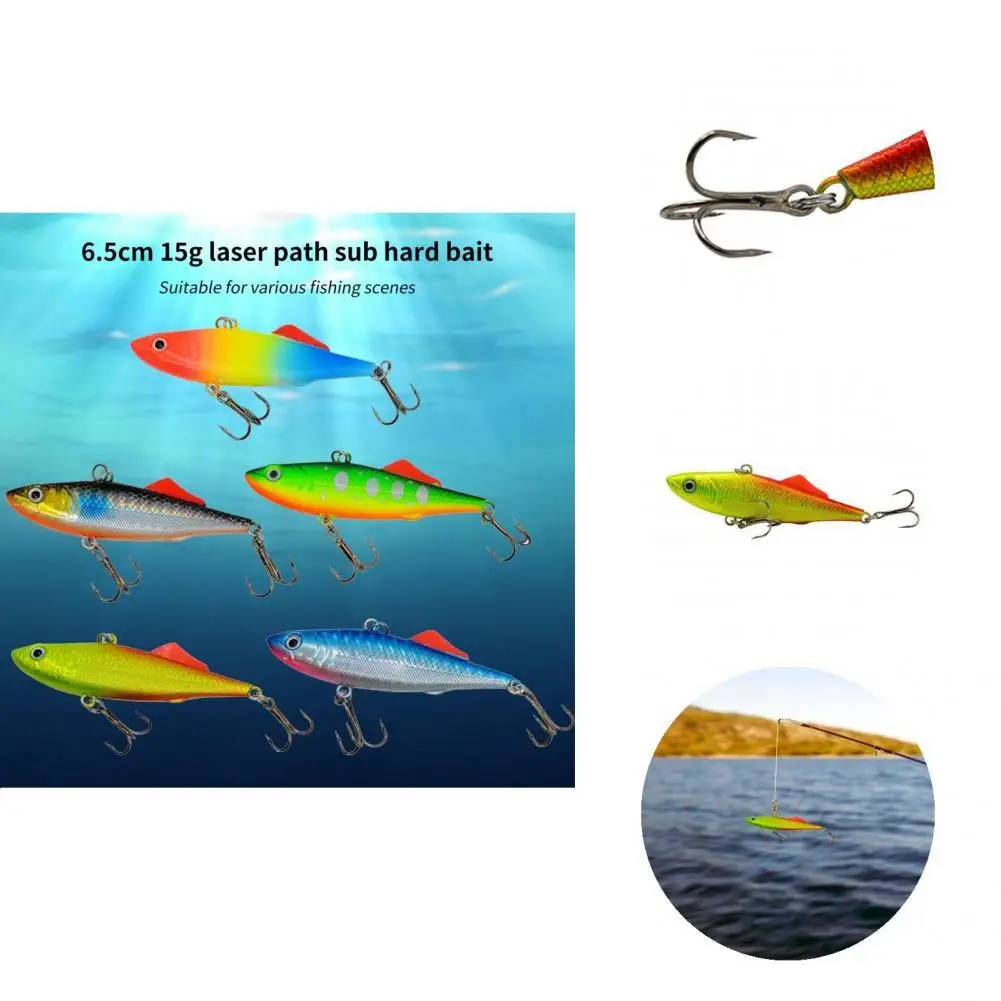 

Simulated Fish Skin Accessory Vibrant Color Vibration Lure for Fishing