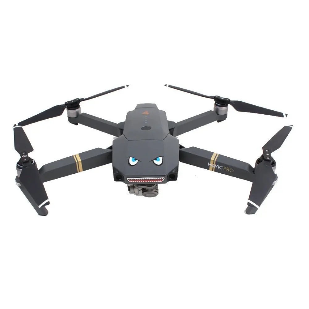 3M наклейки на лицо акулы, наклейки на кожу, аксессуары для DJI MAVIC 2 PRO, MAVIC 2 Zoom, Mavic Pro, Mavic AIR и DJI Spark