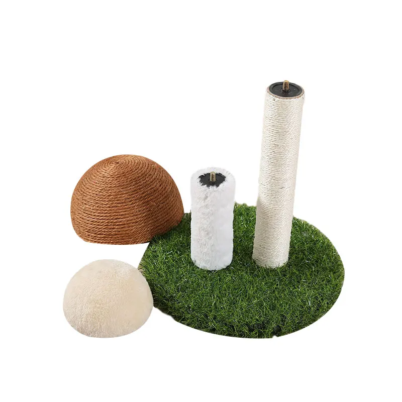 Льняная кошачья Когтеточка для скалолазания игрушки домашних животных в форме