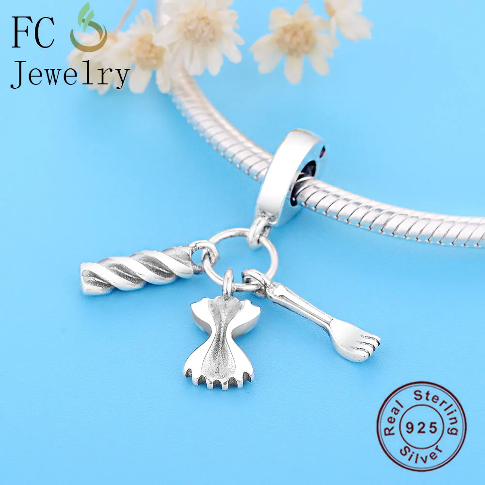 Подвеска для браслета из серебра 925 пробы в итальянском стиле|Бусины| |