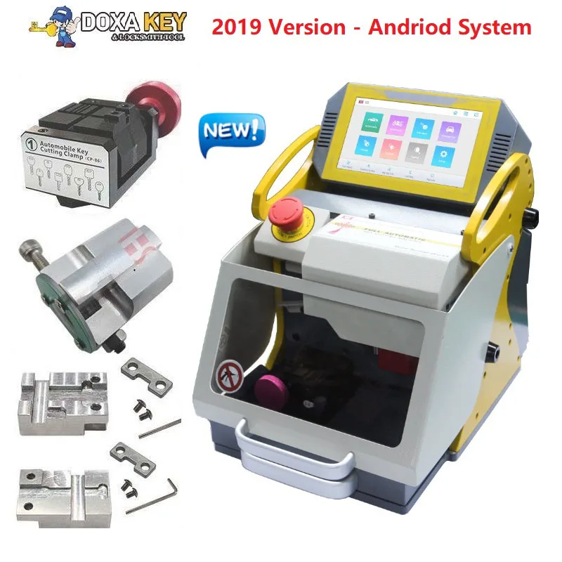 SEC E9 Key Duplicated Machine Update From Magic A9 Automatic Cutting drill machine car door keys locksmith tools | Инструменты