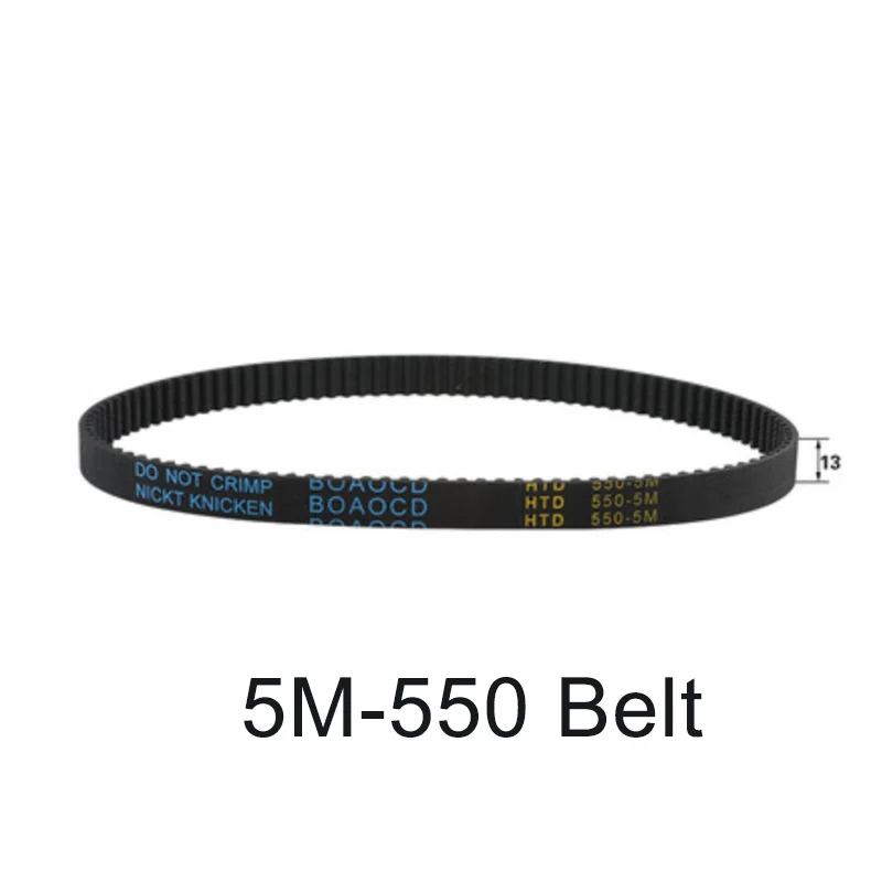 

HTD5M, 1: 4 90T/18T, 5M-550, 13