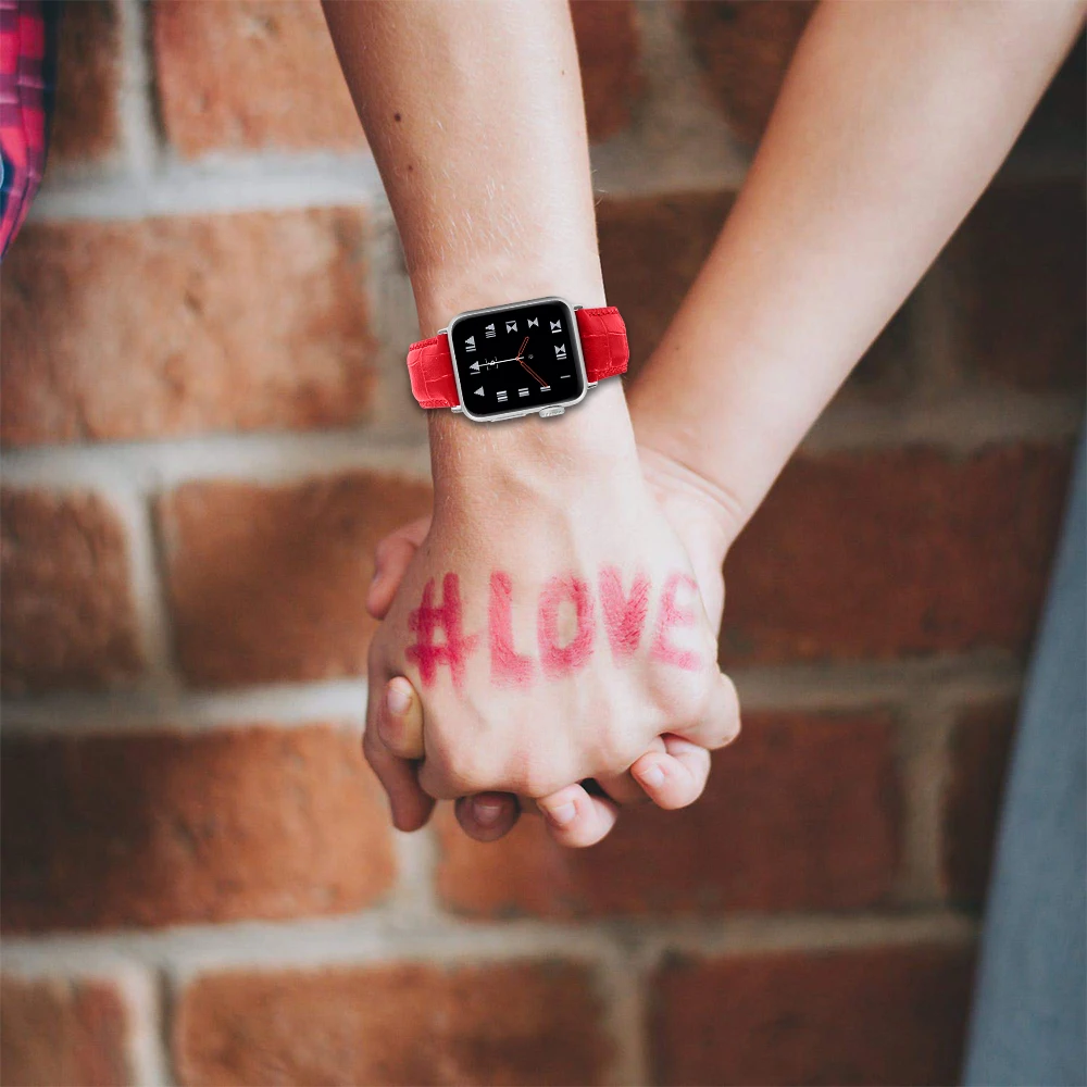 Ремешок Joyozy из натуральной кожи для Apple Watch 38 мм/40 мм/42 мм/44 мм кожаный ремешок iwatch серии для Apple Watch 5/4/3/2/1