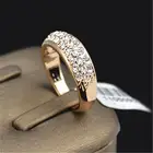 FDLK женское модное классическое кольцо с имитацией розы Стразы золотого цвета с шипами свадебное обручальное ювелирное изделие