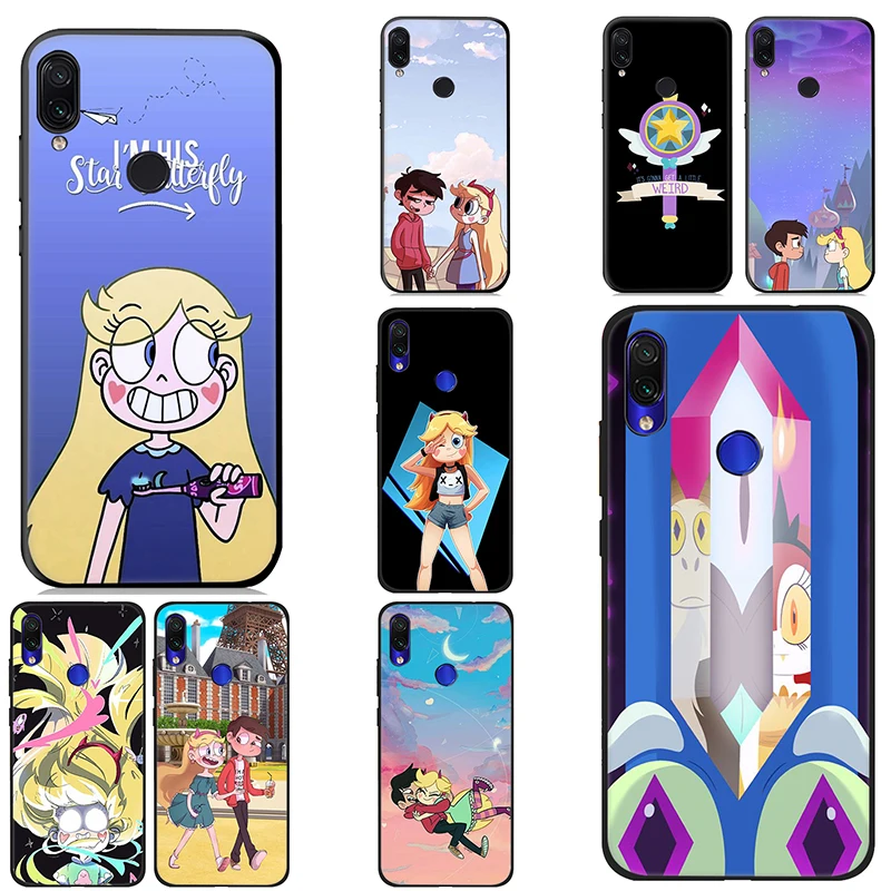 IYICAO Star vs. the Forces of Evil Soft Case for Xiaomi Redmi K20 8A 7A 7 S2 6 Pro 5 Plus Go 5A 4X 4A Silicone |