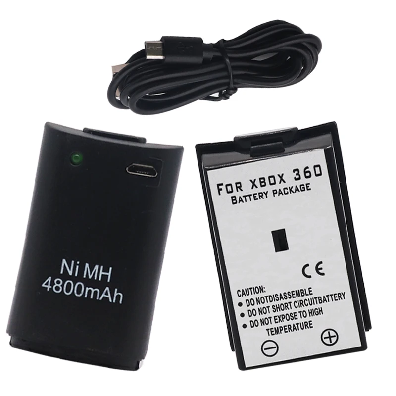 2 шт. USB кабель для беспроводного контроллера Microsoft Xbox 360|Батареи| |