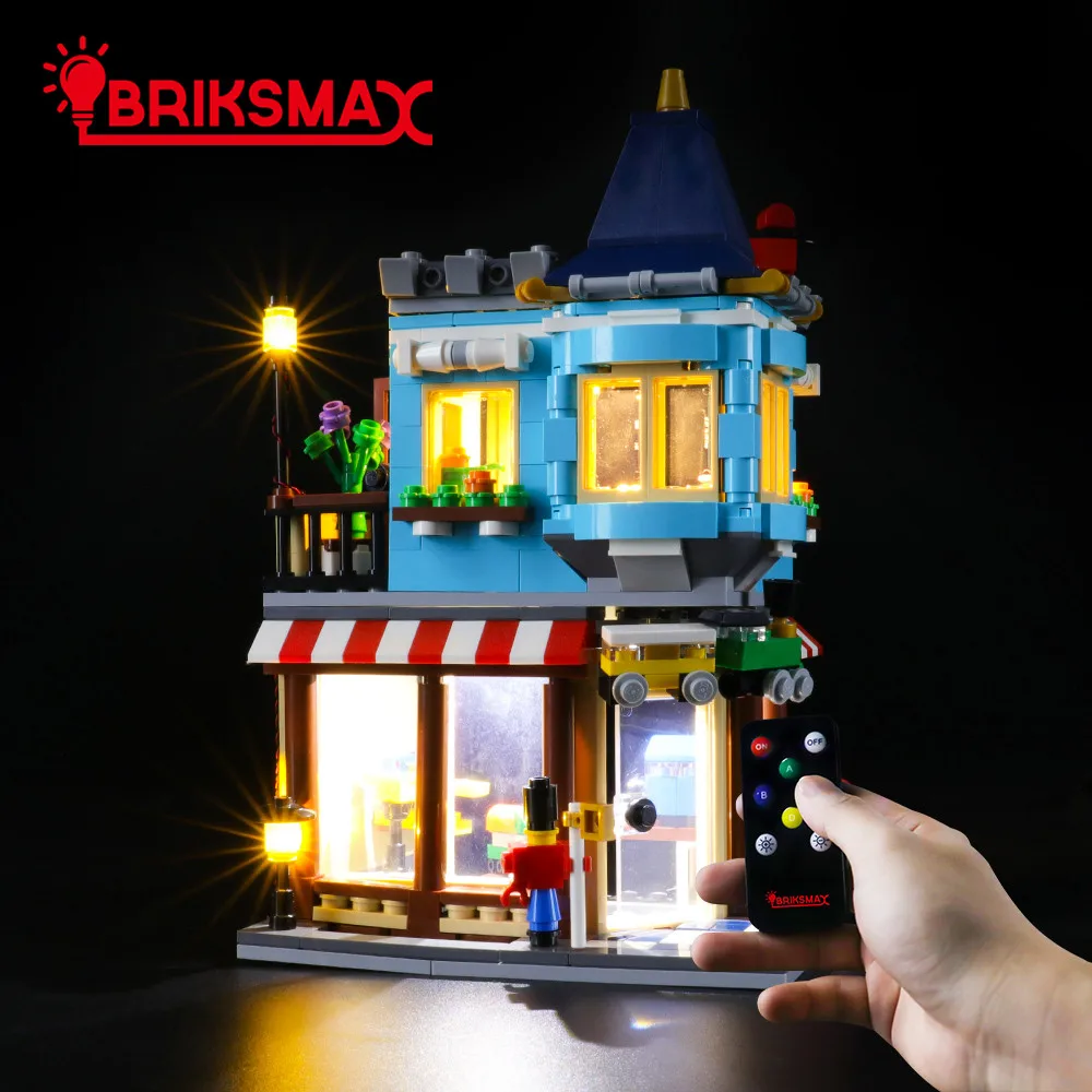 

Комплект светодисветильник BriksMax для 31105 года, магазин игрушек Townhouse, версия Romote Control