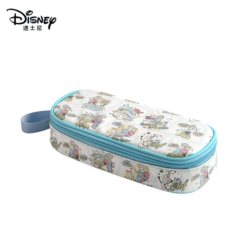 

Disney Genuine Cute Large Capacity Multi-Function Pencil Case Pu Waterproof Frozen Pencil Case Student Pencil Case