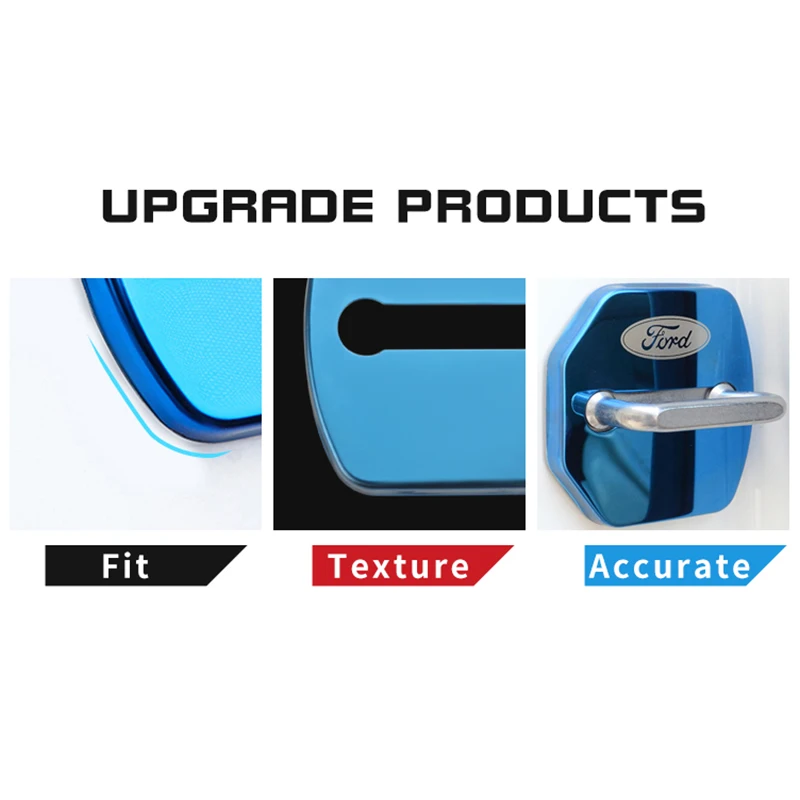 Отделка дверного замка для защиты от ржавчины Нержавеющая сталь Крышка