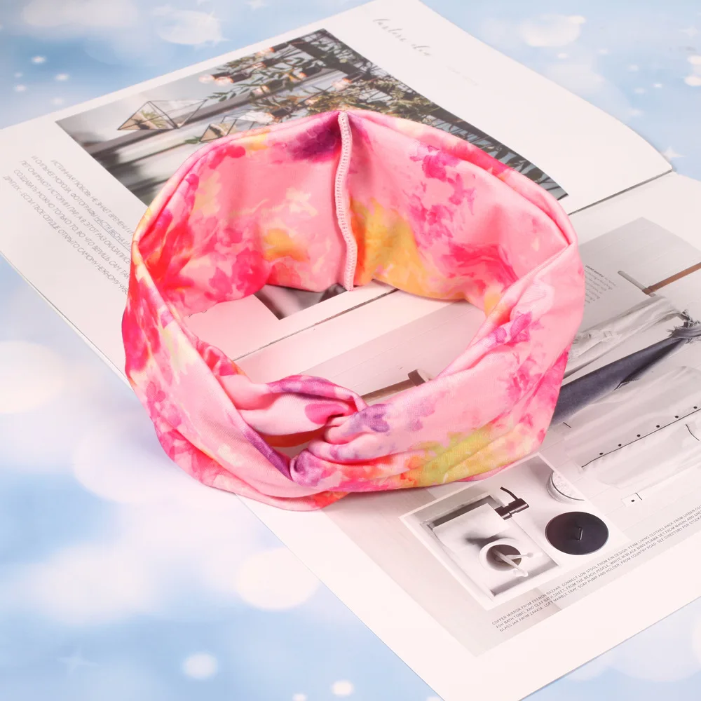 Корейский галстук-краситель Популярные повязки на голову хиджаб тёплый