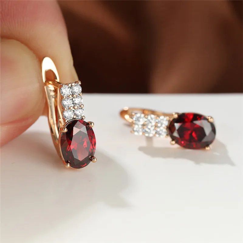 Роскошные серьги с кристаллами и овальным камнем элегантные Винтажные из