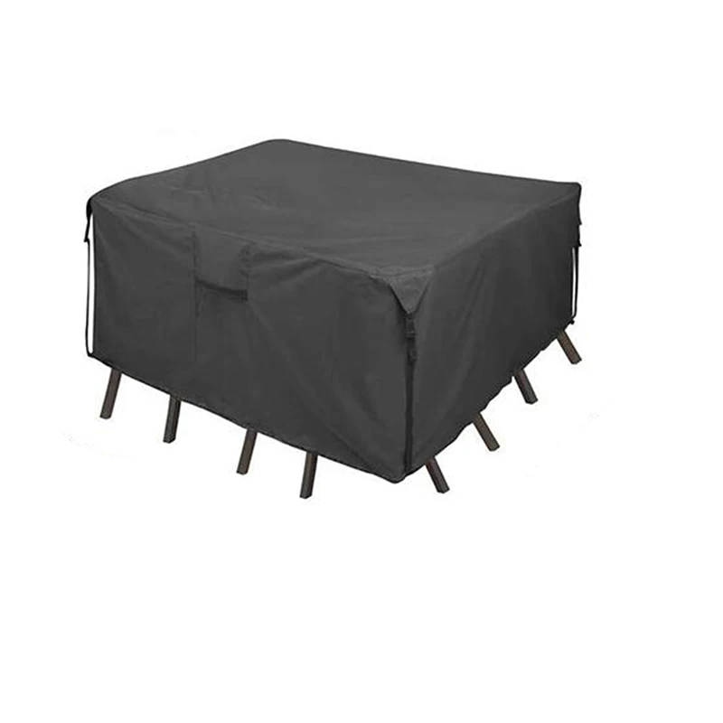 

Table Cover Waterproof Outdoor Patio Garden Furniture Covers Rain Snow Chair Covers For Sofa Table Chair Dust Proof Cover New