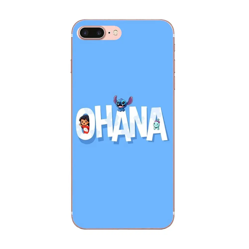 Для Galaxy Alpha Note 10 Pro A10 A20 A20E A30 A40 A50 A60 A70 A80 A90 M10 M20 M30 M40 ТПУ Новый стиль Ohana значит семья