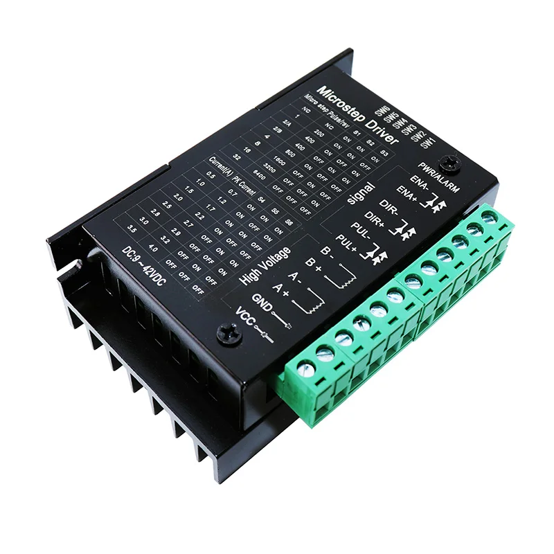 Драйвер двигателя Nema17 TB6600 5 шт. улучшенный шаговый S109AFTG драйвер 42/57 32 сегмента а 42