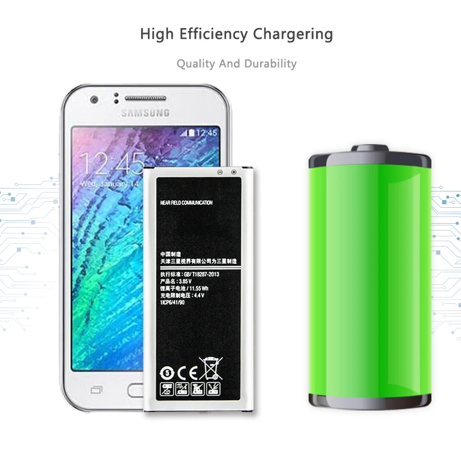

EB-BN915BBC Li-ion Phone Battery for Samsung Galaxy Note Edge N9150 N915K N915L N915S N915X