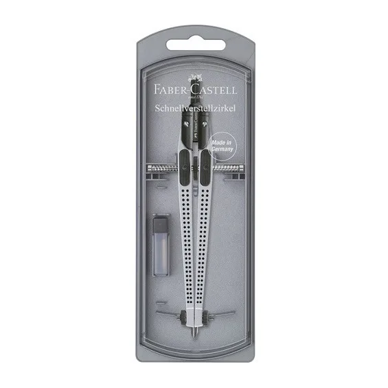 Циркуль Faber-Castell Quick Set Grip 2001 | Канцтовары для офиса и дома