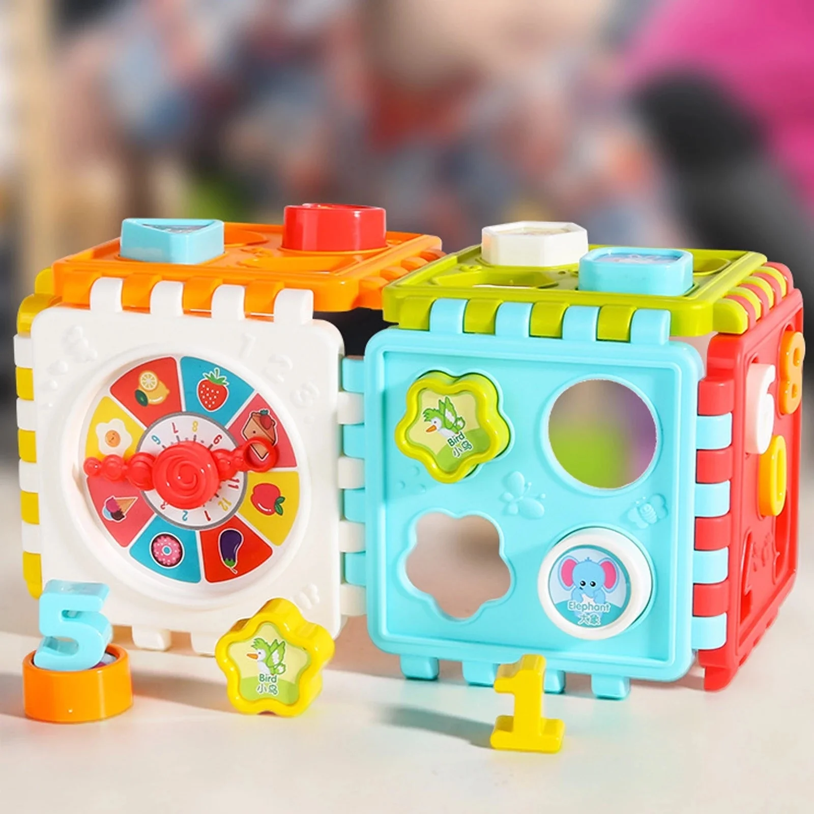 Детские игрушки-кубики форма для сортировки детей Детский сортировочный набор