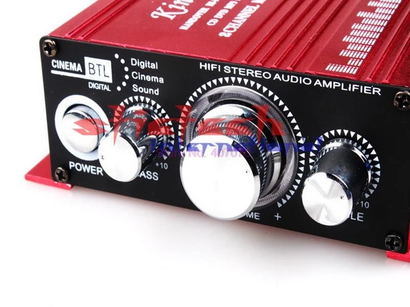 От DHL или Fedex 10pcs 12V Kinter автомобильный аудио усилитель мощности MA 170 2 CH канала