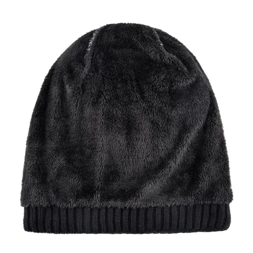 Зимние теплые облегающие шапки мужская вязаная шапка в цветную полоску уличная