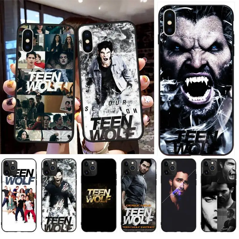 ТВ подростковый волк Дерек Хейл чехол для телефона IPhone 11 Pro XS MAX 8 7 6 6S Plus X