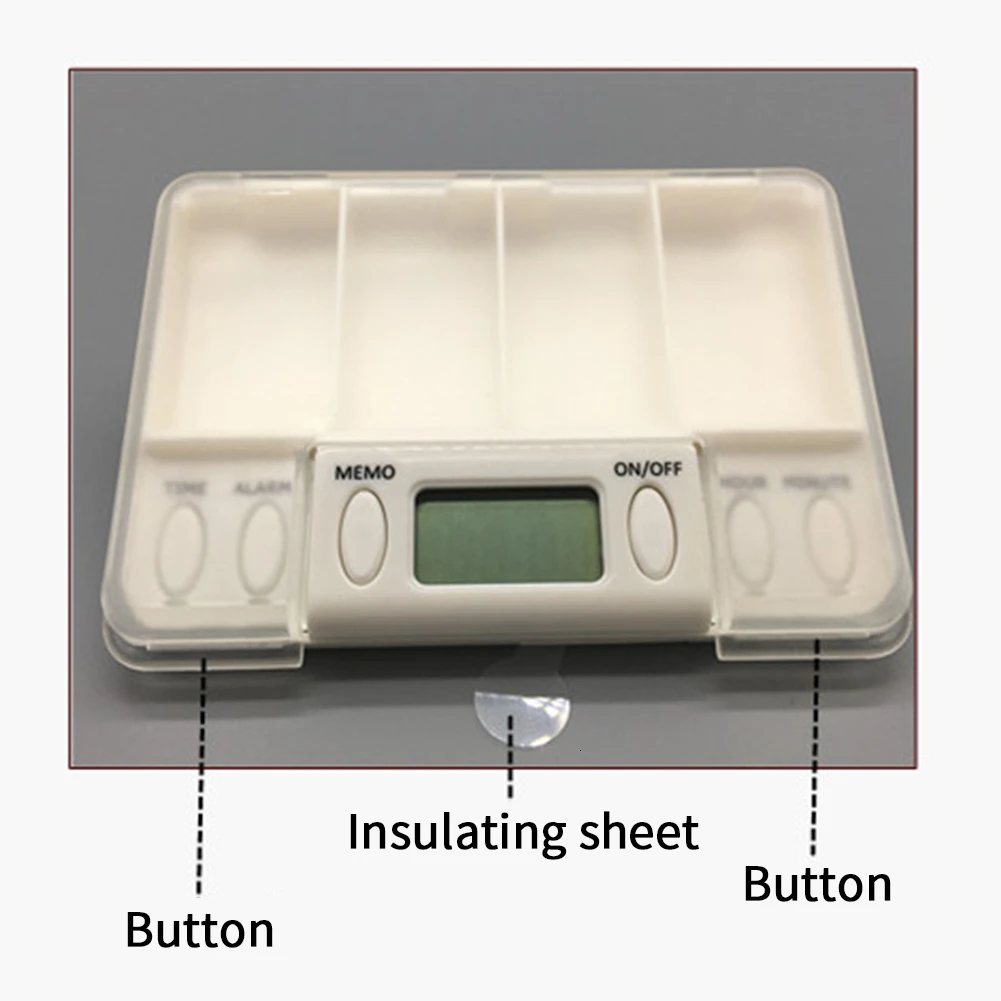 4 сетки интеллигентая (ый) Пластик коробка для хранения электронных сроки