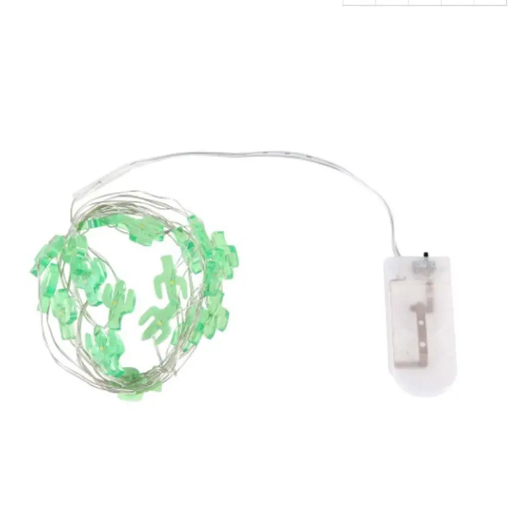 20 Led светильник s Рождественское украшение ананас Фламинго Зеленый Кактус