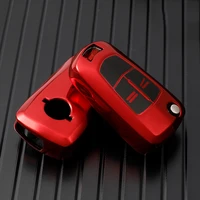 high quality tpu clamshell folding remote control key case for opel astra h corsa d vectra c zafira astra vectra signum car cove