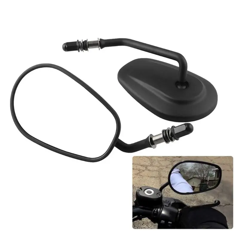 

Motorcycle Rear Side Mirror For Harley Road King Touring XL 883 SPORTSTER Road King Fatboy Softail Bobber Chopper Street Glide
