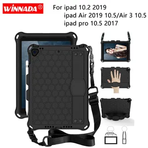 Чехол для ipad 10.2, чехол для планшета 8th A2270, чехол для ipad 10,2 7th kids, чехол для ipad air 3 10,5 pro 10.5, чехол 9-го поколения A2602 с ремешком