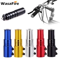5 colors bicycle fork stem height extender handlebar rise up adapter aluminum alloy height spacer cycle accessories 121mm 28 6mm