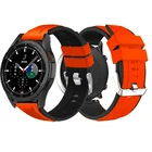 Ремешок силиконовый для Samsung galaxy watch 4 Classic, спортивный браслет для galaxy Watch 4 40 мм 44 мм, 20 мм 42 мм