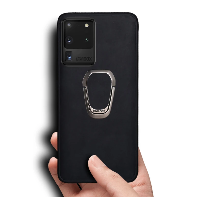 Чехол для телефона Samsung Galaxy S21 Ultra S8 S9 S10 S10e Note 10 20 Plus A30s A50 A50s A70 A51 A71 из кожи Крейзи