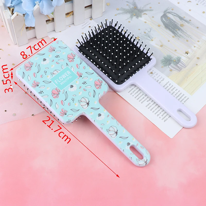 

Hair Brush Scalp Massage Comb Flat Square Comb Salon Hair Styling Tools Anti-static Hairbrush Airbag Comb Massage Hair Brush