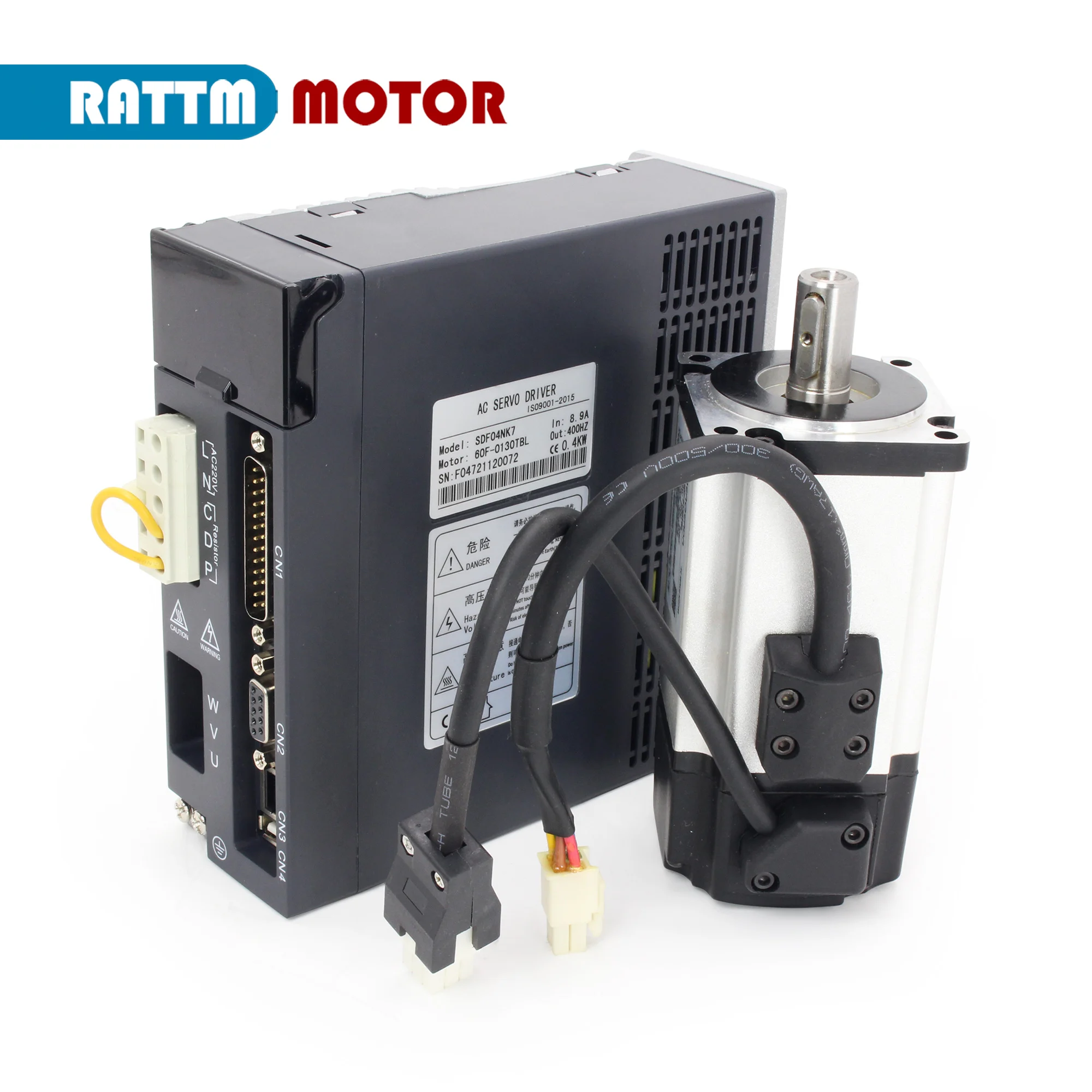 [Магнитный кодировщик] серводвигатель переменного тока 100 Вт 200 400 750 1 кВт комплект