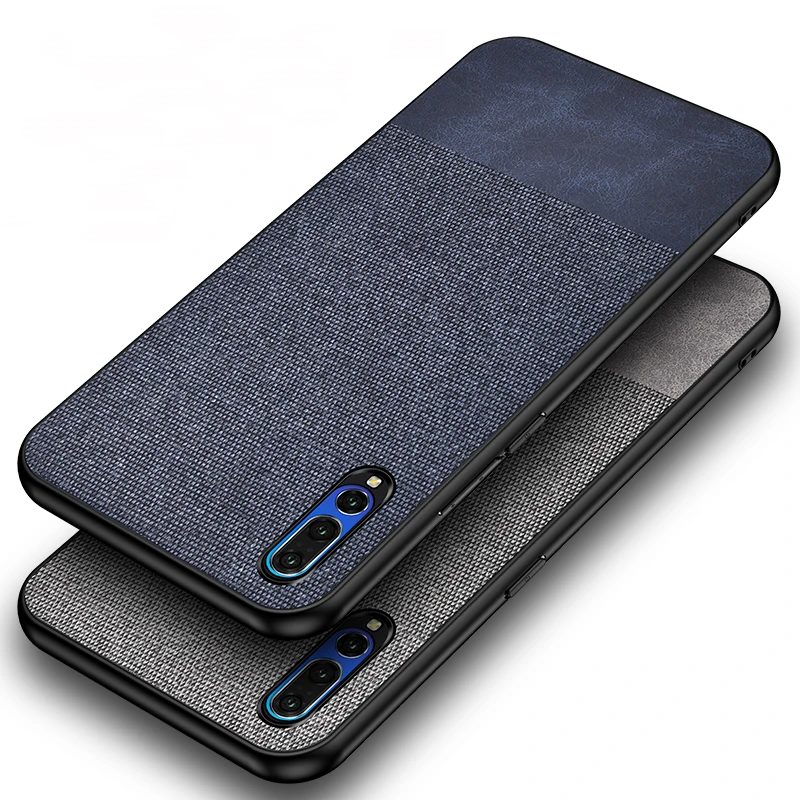 Fabric Coth Full Case For Huawei P30 P20 Mate 20 Pro Lite P20Lite Slim Silicon Back Cover P30Pro P30Lite |