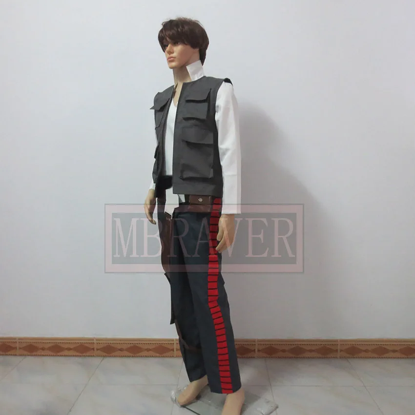 Униформа на Рождество и Хэллоуин The Force Wake the Rebel Alliance General Han Solo костюм для косплея