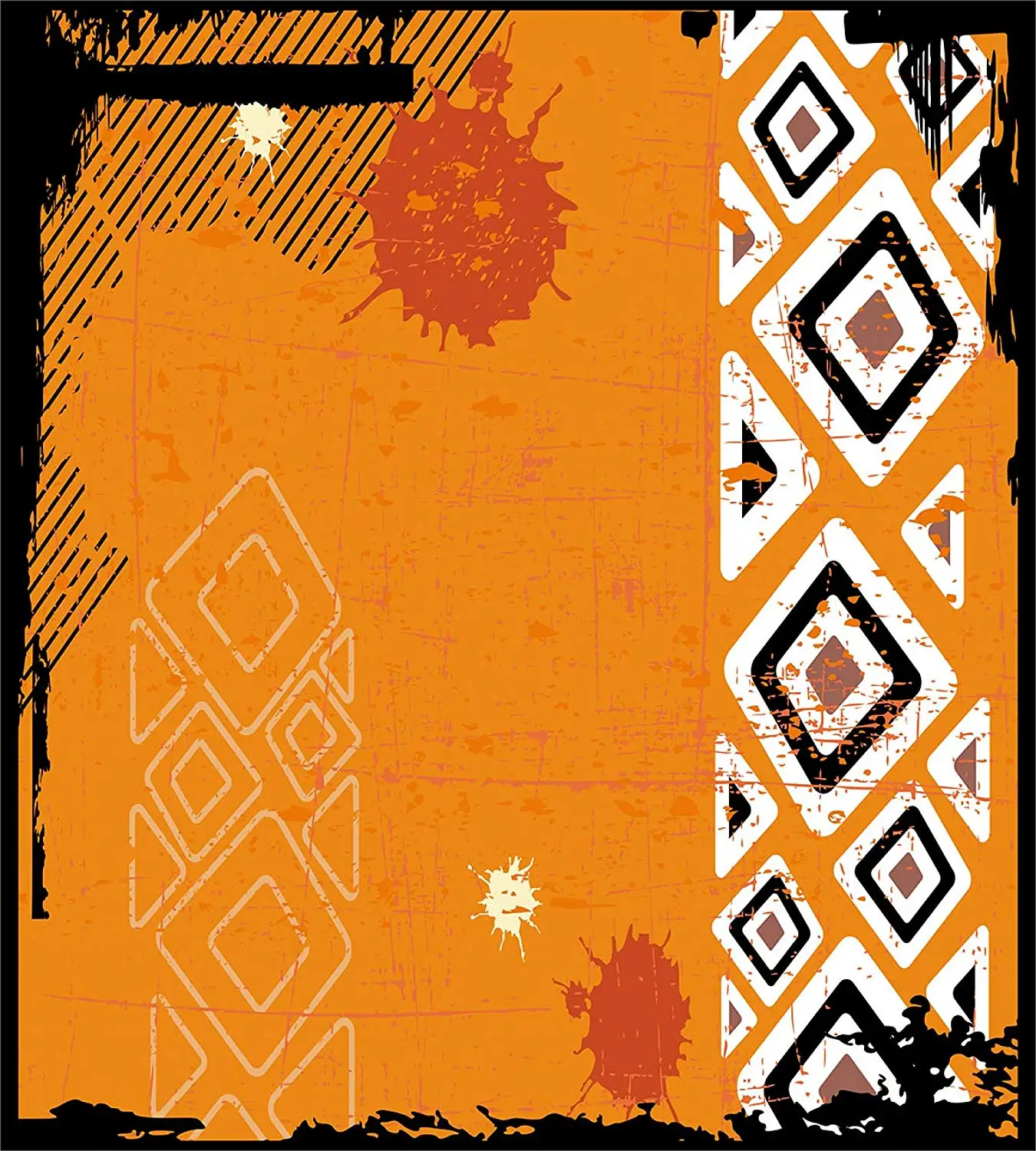 Племенной пододеяльник набор дизайн с смелые линии геометрические треугольники