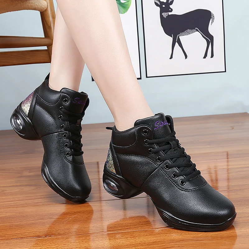 Sapato feminino zapatos mujer Новинка осени Для женщин теннисные туфли высокое качество кожаные спортивные кроссовки амортизацию Фитнес кроссовки