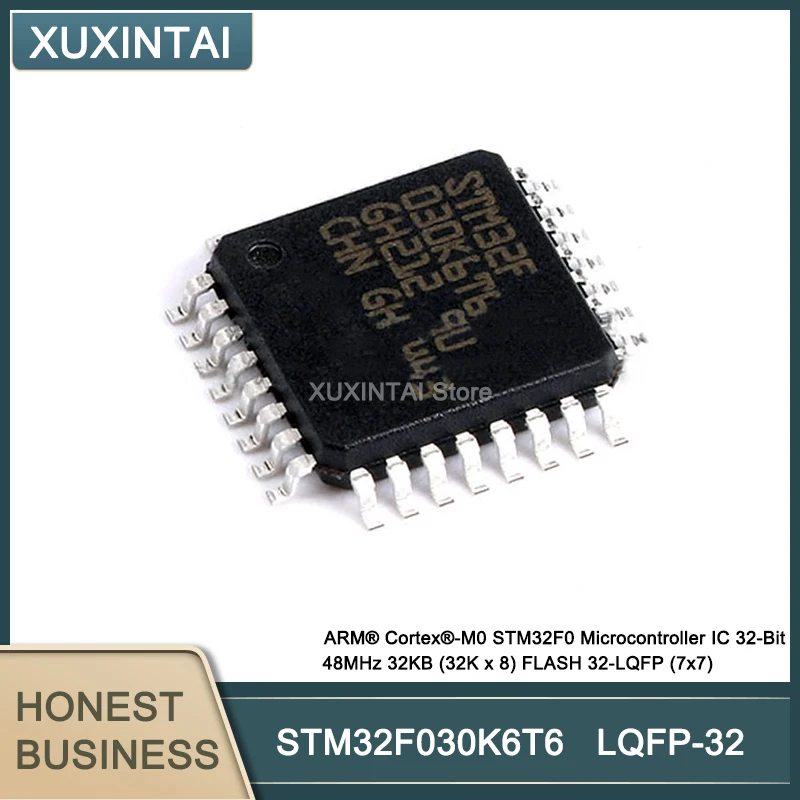 20 шт./лот STM32F030K6T6 ARM®Cortex® M0 STM32F0 микроконтроллер IC 32 бит 48 МГц Кб (32K x 8) флэш карта