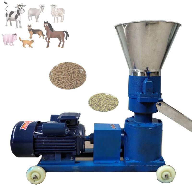 

KL 150 Pellet Mill Multi Function Feed Food Pellet Making Machine Household Animal Feed Granulator 220V 380V