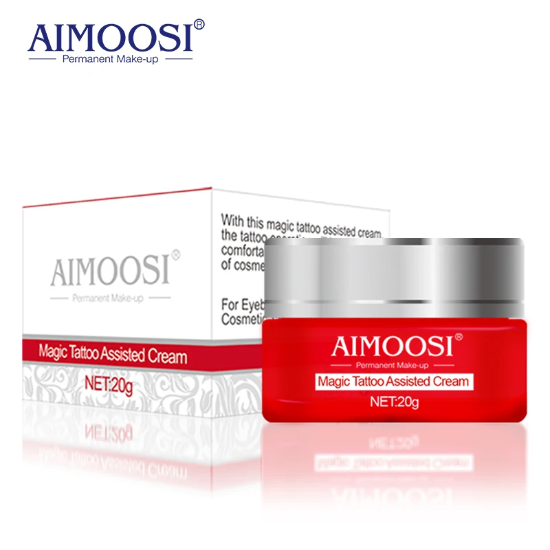 Aimoosi Волшебная Татуировка вспомогательный крем для перманентного макияжа