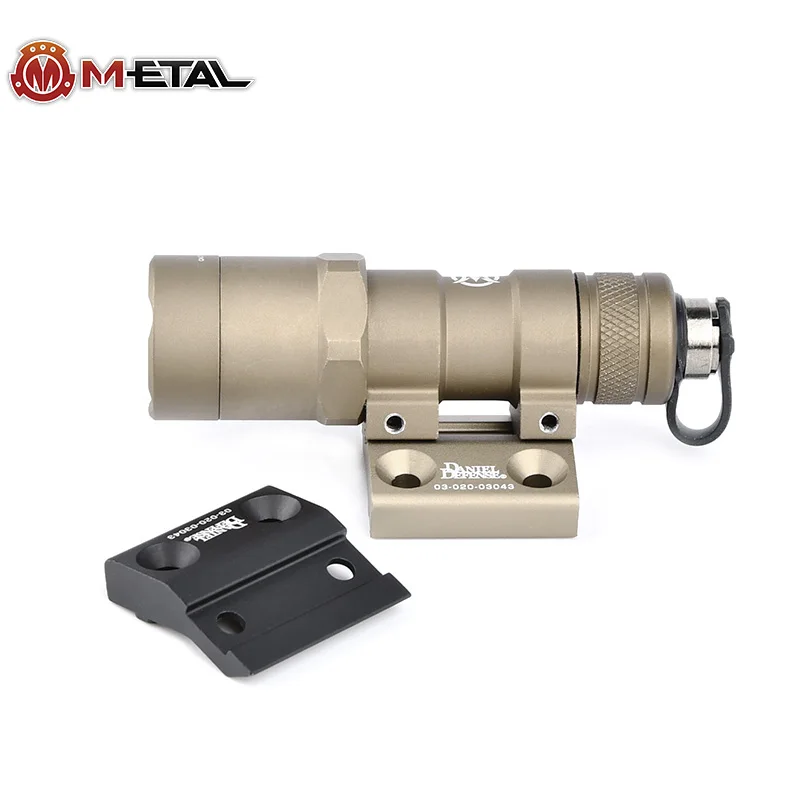 

Металлическое Боковое крепление страйкбольного разведчика DD светильник тактической вссветильник шки M300 M600 M600DF Mlok Keymod рельсовое крепление ...