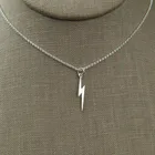 Ожерелье-цепочка женское из цинкового сплава, серебристого цвета