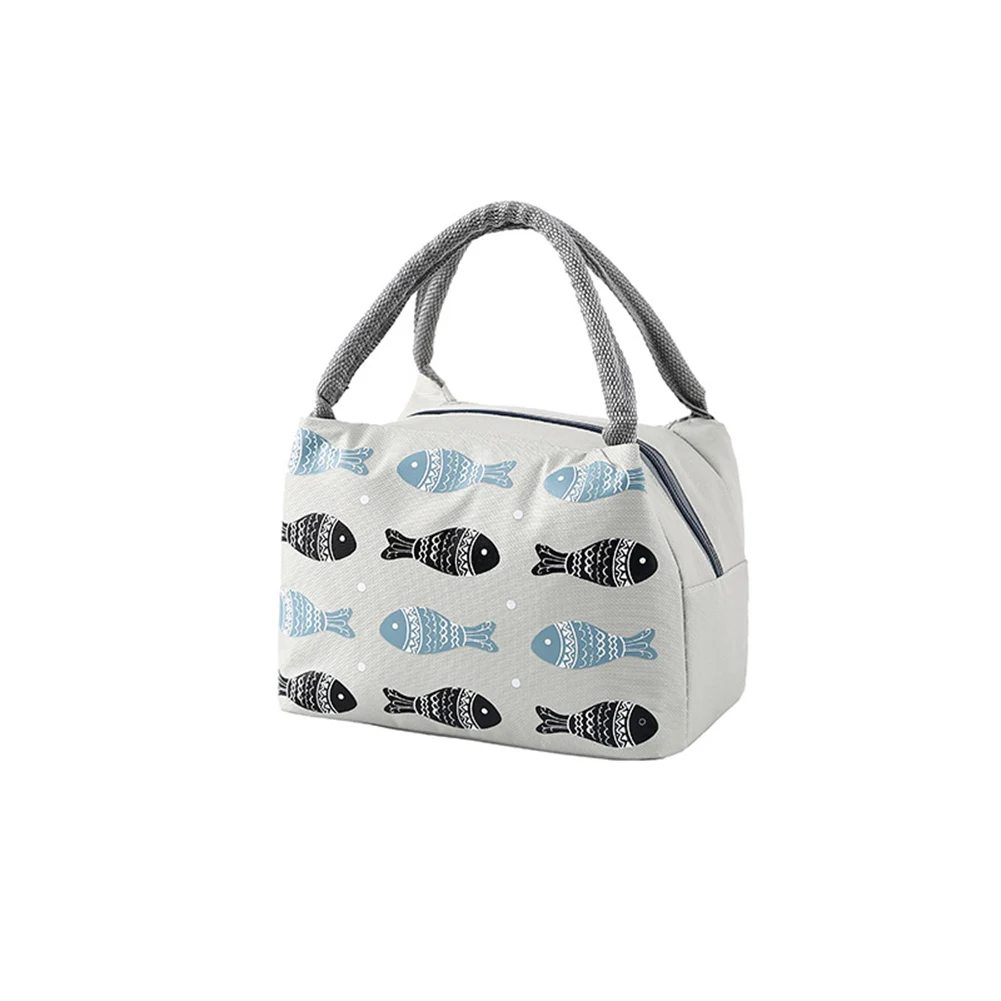 

Waterproof lunch bag with built-in aluminum foil, small fish insulation bag, picnic cold insulation bag, student portable lunch