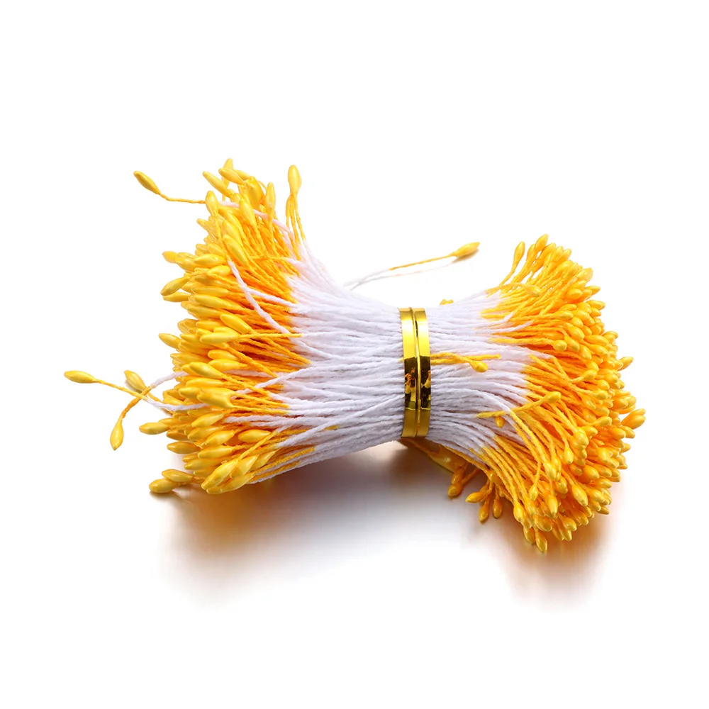 400 шт. искусственные жемчужные Двойные головки DIY цветочное ремесло для рукоделия