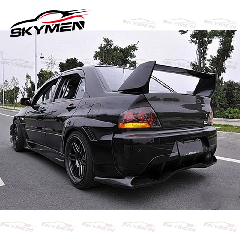 УГЛЕРОДНЫЙ Задний спойлер для Evolution 7 8 9 FQ тип 1 комплект тюнинга корпуса из