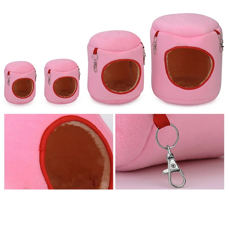 Хомяк и маленький питомец зимняя кровать милый плюшевый хлопок морская свинка